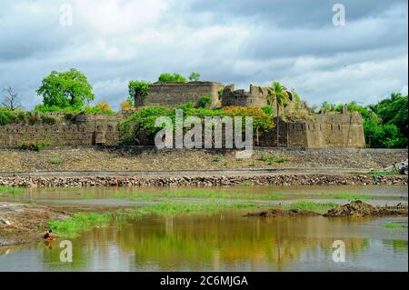 Fort de Solapur Bhuikot dans le district de Solapur état Maharashtra Inde Asie Banque D'Images