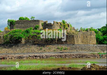 Fort de Solapur Bhuikot dans le district de Solapur état Maharashtra Inde Asie Banque D'Images