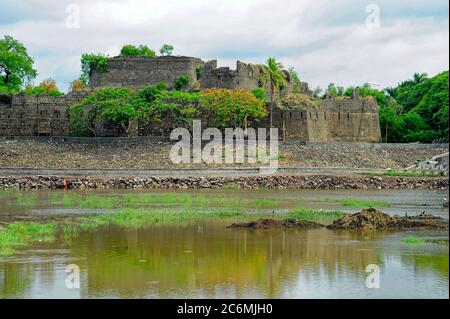 Fort de Solapur Bhuikot dans le district de Solapur état Maharashtra Inde Asie Banque D'Images