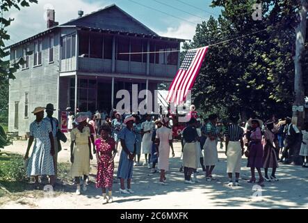 Un quatrième de juillet, fête, l'île de Sainte-Hélène, L.C. (Juillet 1939 Banque D'Images