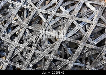 Texture d'une construction en maille de caoutchouc Banque D'Images