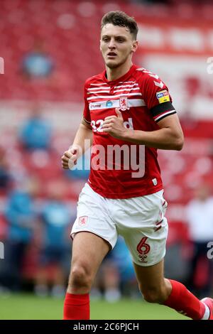 DaEL Fry de Middlesbrough lors du match de championnat Sky Bet au stade Riverside, Middlesbrough Banque D'Images