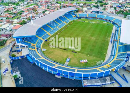 Florianópolis, (SC) 11/07/2020 - Adiamento de partidas / Campeonato Catarinense - Governo de Santa Catarina adiou todas as partidas das das das quarta-de-fina Banque D'Images