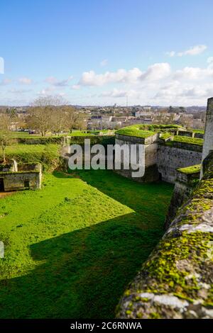 La Citadelle de Blaye détail forteresse en gironde France Banque D'Images