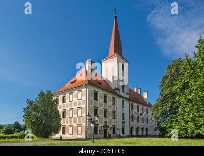 Château de la ville de Chromyne, Moravie, région de Zlin, République tchèque Banque D'Images