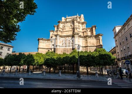 Le monastère royal de San Jerónimo, Grenade Banque D'Images