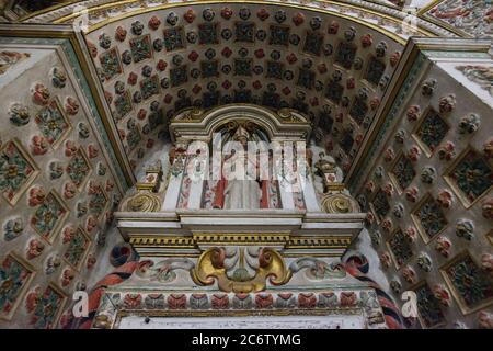 Intérieurs du monastère de notre-Dame de l'Assomption 'la Cartuja' Banque D'Images