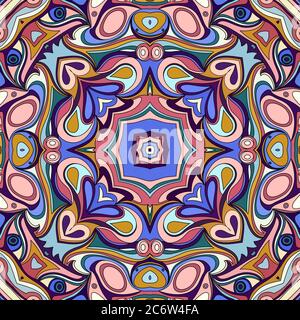 Motif vectoriel abstrait sans couture Illustration de Vecteur