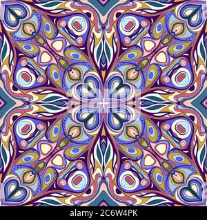 Motif vectoriel abstrait sans couture Illustration de Vecteur