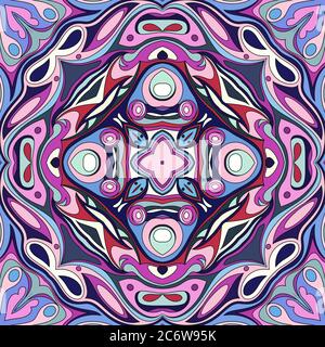 Motif vectoriel abstrait sans couture Illustration de Vecteur