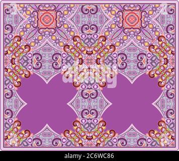 Illustration ornementale ethnique vectorielle Illustration de Vecteur