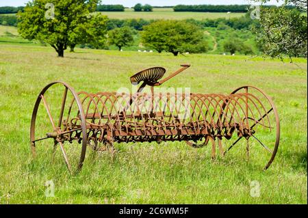 Campagne d'Exmoor près d'Exford, Exmoor, Somerset, Angleterre Banque D'Images