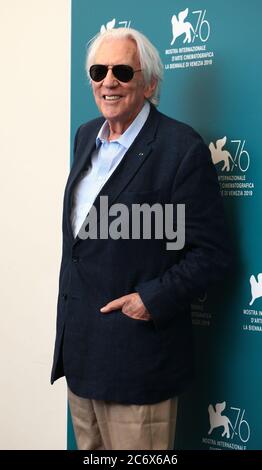 VENISE, ITALIE - SEPTEMBRE 07 : Donald Sutherland participe à la photocall « l'hérésie orange brûlée » lors du 76e Festival du film de Venise Banque D'Images