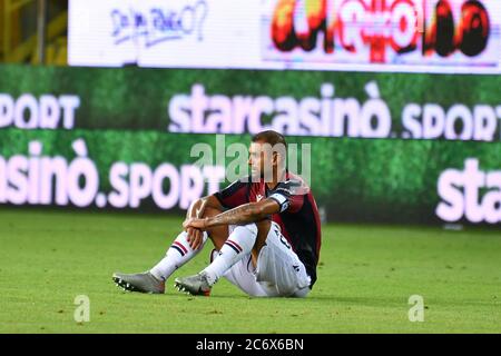 Parme, Italie. parme 2020, Italie, 12 juillet 2020, Danilo (Bologne) pendant Parme vs Bologne - italien Serie A football Match - Credit: LM/Alessio Tarpini Credit: Alessio Tarpini/LPS/ZUMA Wire/Alay Live News Banque D'Images