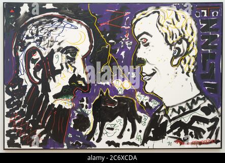 Peinture de Reinier Lucassen Banque D'Images