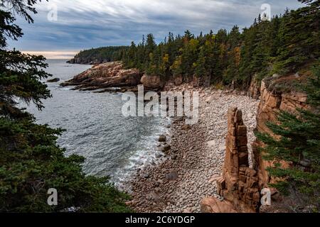 L'Acadia National Park dans le Maine Banque D'Images