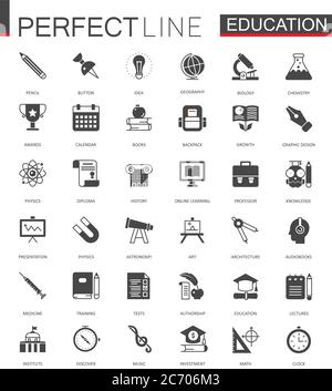Noir classique web icônes de formation définir vecteur Illustration de Vecteur