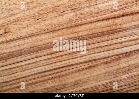 Planche à découper en bois rayée. Texture du bois Banque D'Images