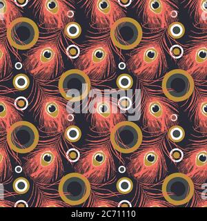 Ensemble de cartes rectangulaires dorées avec motif rose dessiné à la main et arrangement pivoine. Modèle de carte de vœux. Vecteur Illustration de Vecteur