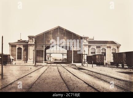 Toulon, Californie 1861. Banque D'Images