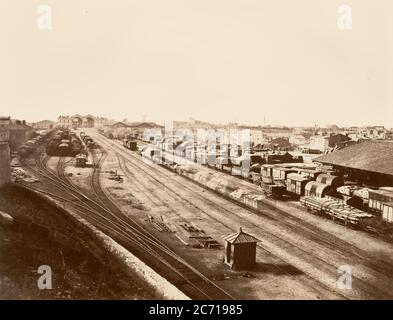 Marseille, fin 1850 (?). Banque D'Images