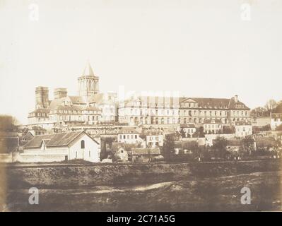 Abbaye aux Dames et Hospice, Caen, 1852-54. Banque D'Images