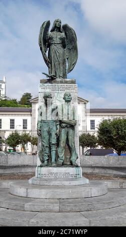 Mémorial de la paix de Lusitania, Cobh, Irlande Banque D'Images