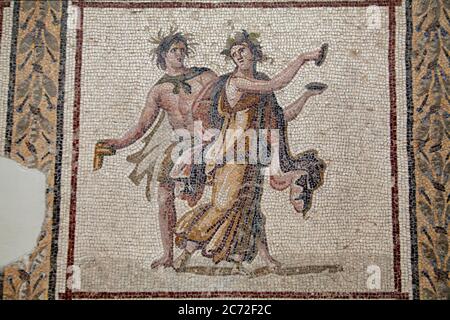 Mosaïques d'Antakya , région sud-est de la Turquie, TURQUIE Banque D'Images