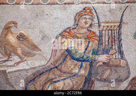 Mosaïques d'Antakya , région sud-est de la Turquie, TURQUIE Banque D'Images