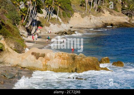 Heisler Park à Laguna Beach, Orange County, Californie, États-Unis Banque D'Images