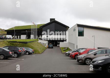 Hotel Føroyar le plus grand et seulement 4 étoiles hôtel îles Féroé. Torshavn.Îles Féroé.Danemark Banque D'Images