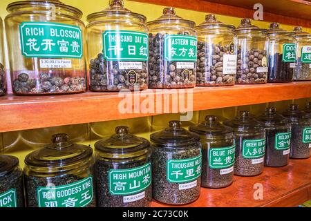 San Francisco California,Chinatown,Grant Street,Nam Hai Corporation,shopping shopper shoppers magasins marché marchés achats vente,ret Banque D'Images