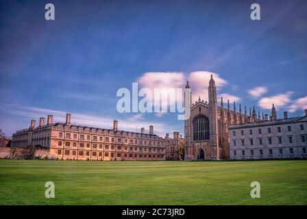 Kings College Chapel à l'université de Cambridge, Royaume-Uni Banque D'Images