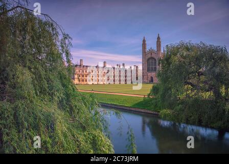 Kings College Chapel à l'université de Cambridge, Royaume-Uni Banque D'Images