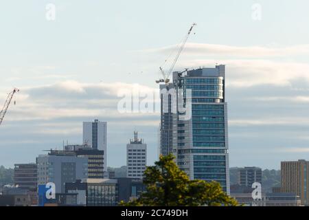 Bridgewater place & Altus House sont les plus hauts bâtiments de Leeds et Altus House est le plus haut bâtiment du Yorkshire Banque D'Images