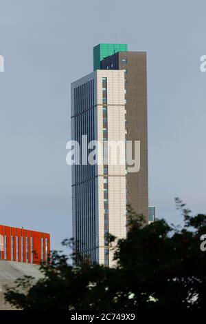 Sky Plaza Student Apartments à Leeds géré par les étudiants Unite Banque D'Images