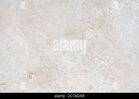 Calcaire Beige similaire au marbre naturel surface pour salle de bains ou cuisine du comptoir. Texture haute résolution et le motif. Banque D'Images