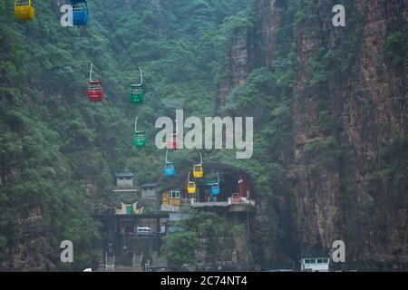 Gorge de Longqing, au nord de Pékin, Chine Banque D'Images