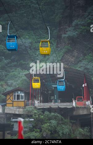 Gorge de Longqing, au nord de Pékin, Chine Banque D'Images