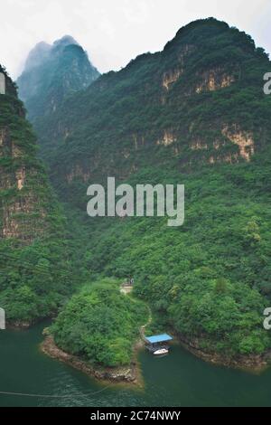 Gorge de Longqing, au nord de Pékin, Chine Banque D'Images