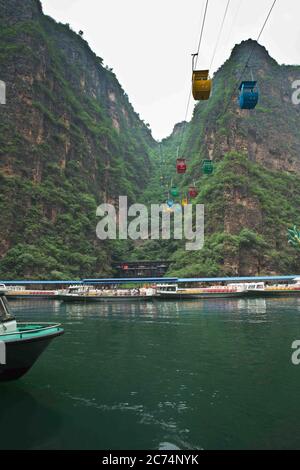 Gorge de Longqing, au nord de Pékin, Chine Banque D'Images