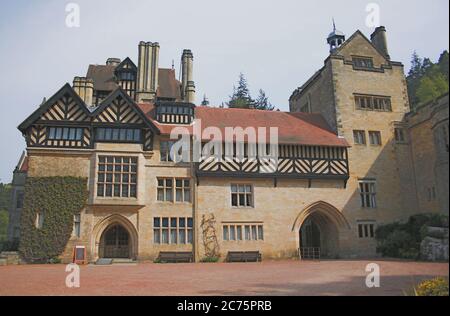 CRAGSIDE, Northumberland. Maison de l'inventeur victorien, ingénieur et fabricant d'armes, Lord William Armstrong Banque D'Images