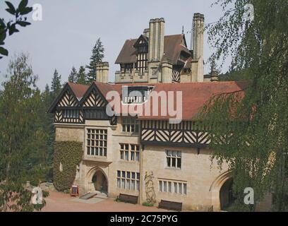 CRAGSIDE, Northumberland. Maison de l'inventeur victorien, ingénieur et fabricant d'armes, Lord William Armstrong Banque D'Images