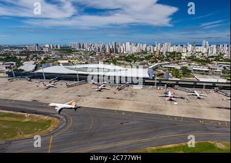 Aéroport international de Recife, Guararapes, Gilberto Freyre Banque D'Images