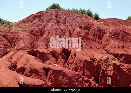 Otrante - Calanche della cava di bauxite Banque D'Images