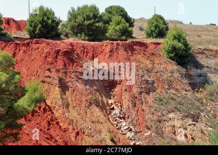 Otranto - Rupe della cava di bauxite Banque D'Images