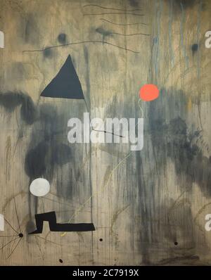 La naissance du monde, Joan Miro, 1925, Banque D'Images