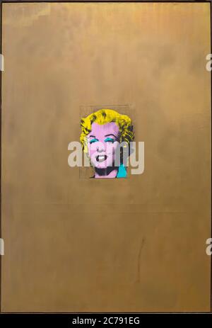 Gold Marilyn Monroe, Andy Warhol, 1962, Banque D'Images