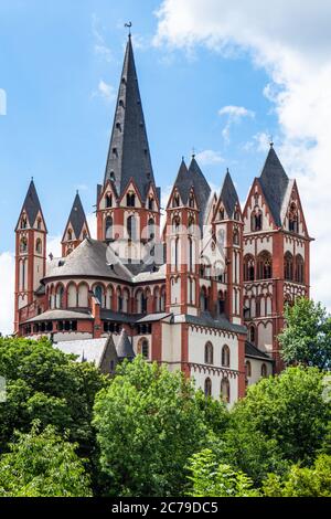 Saint George's Cathedral (Limbourgeois Dom) en Limburg an der Lahn, Allemagne Banque D'Images