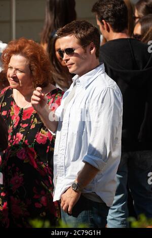 Kevin Connolly sur place pour 'Entourage' le 26 août 2008 à Queens, New York. Banque D'Images